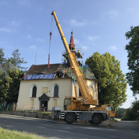 Rekonstrukce kaple sv. Vavřince